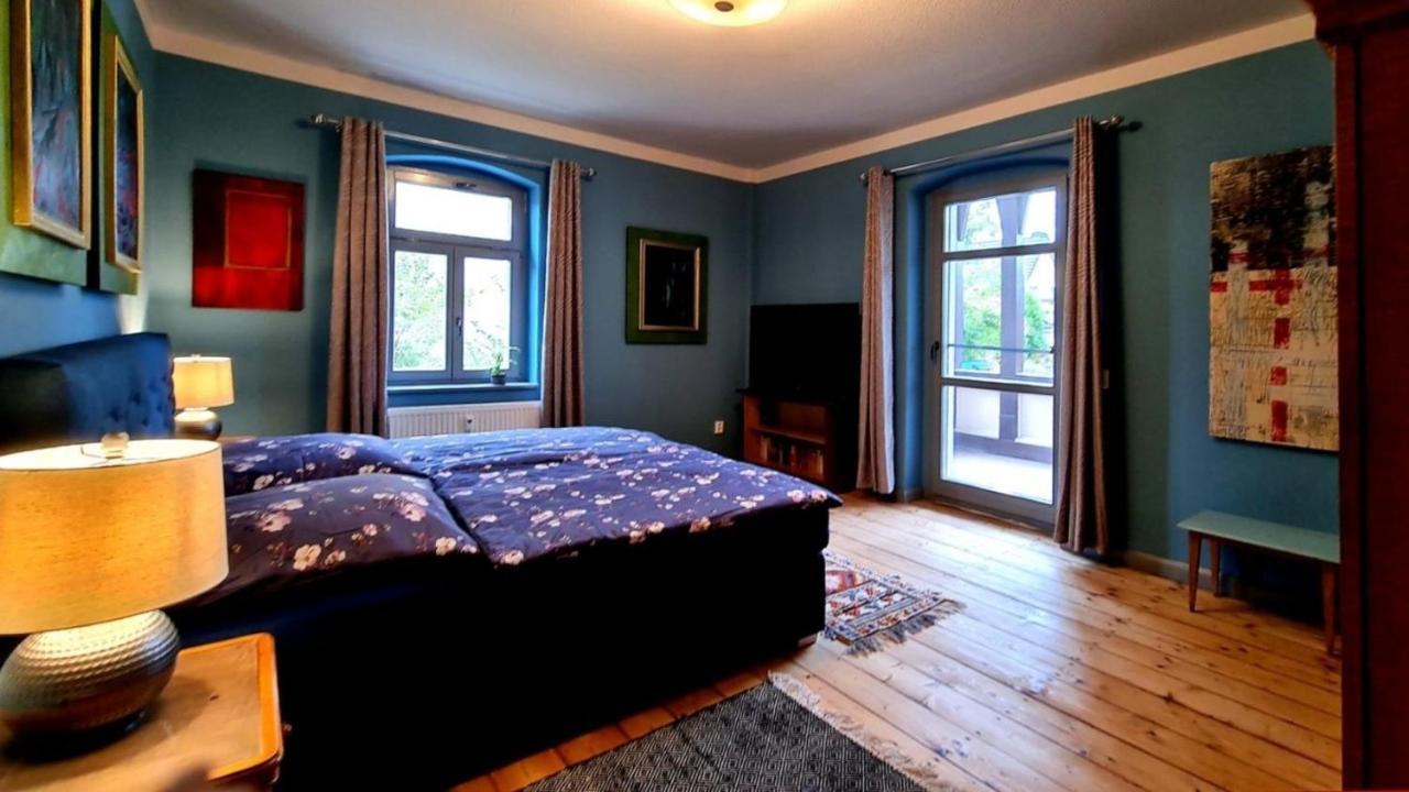 Fewo Rose Apartment Porschdorf ภายนอก รูปภาพ