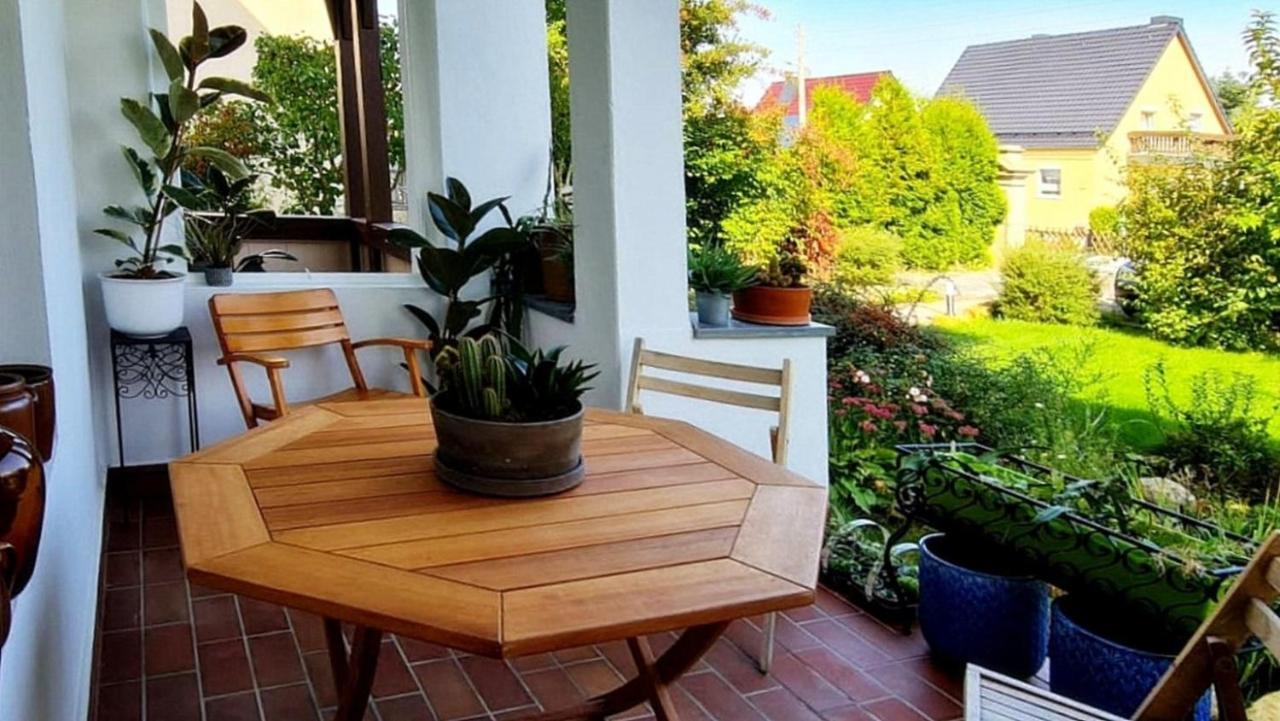 Fewo Rose Apartment Porschdorf ภายนอก รูปภาพ